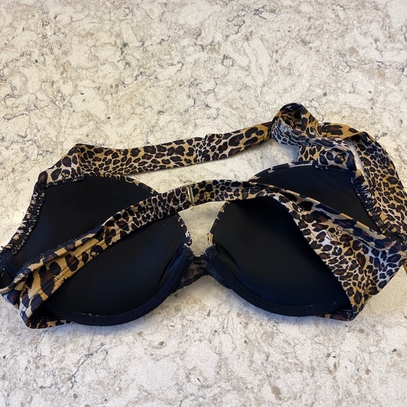 Animal print Padded Bikini top - Picture 4 of 7